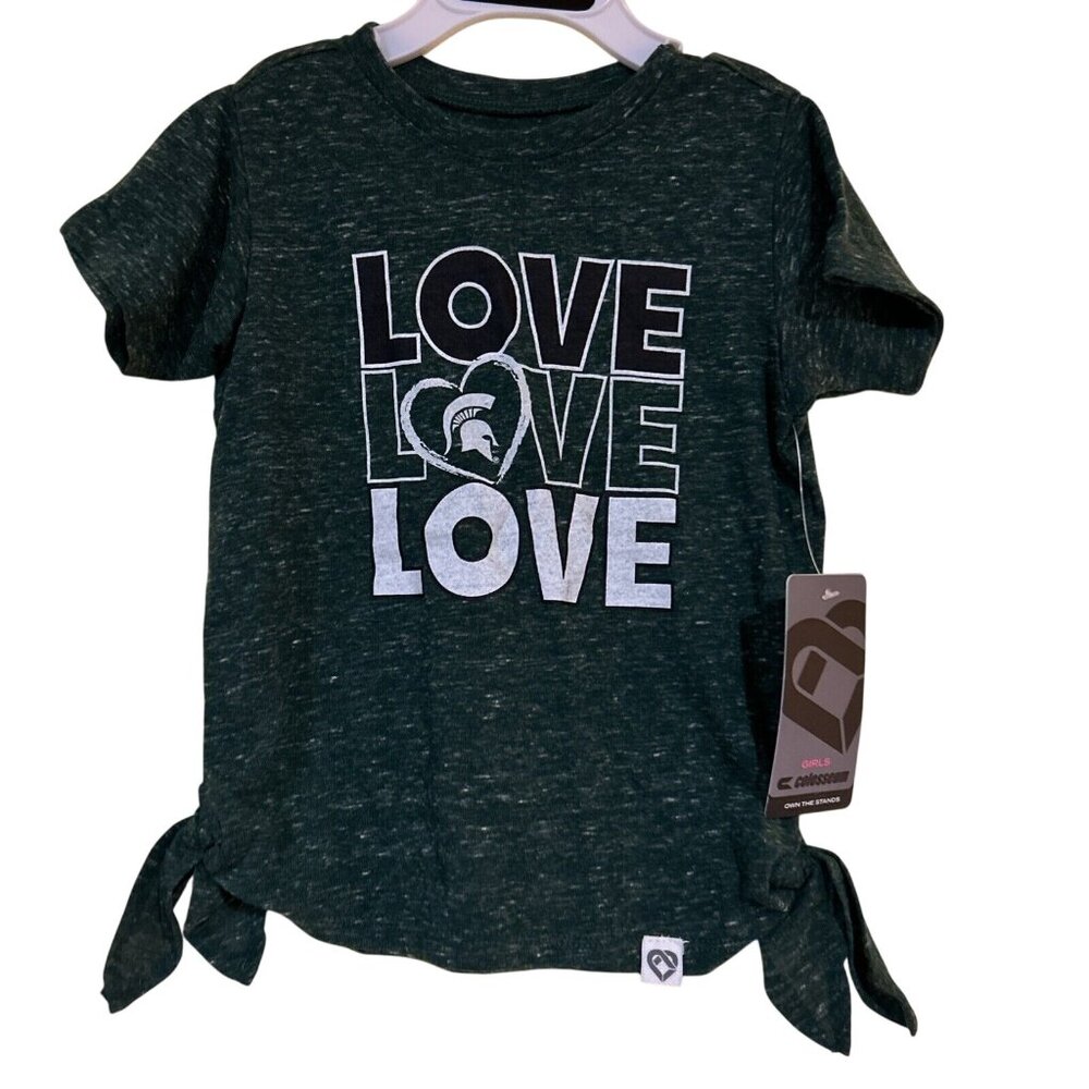 New Michigan State University Youth Girls 3T Toddler Shirt
